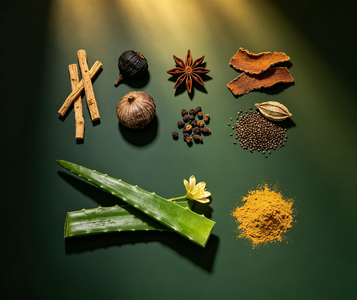 botanical ingredients for emma and Elimipure